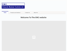 Tablet Screenshot of emc4controls.co.uk
